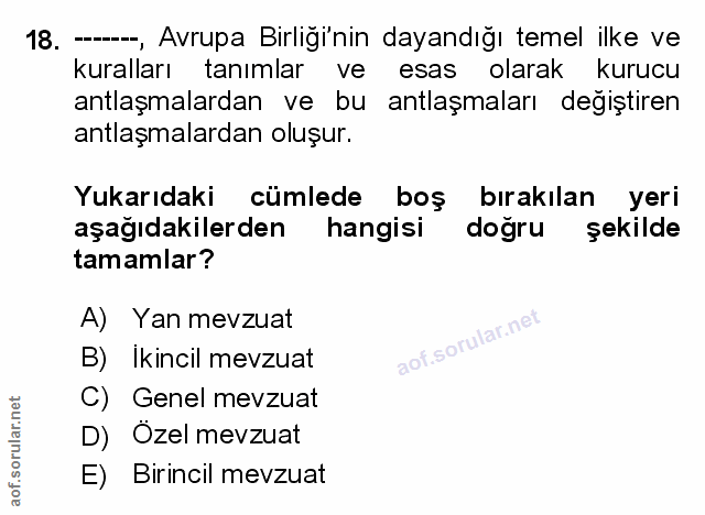 Soru 18