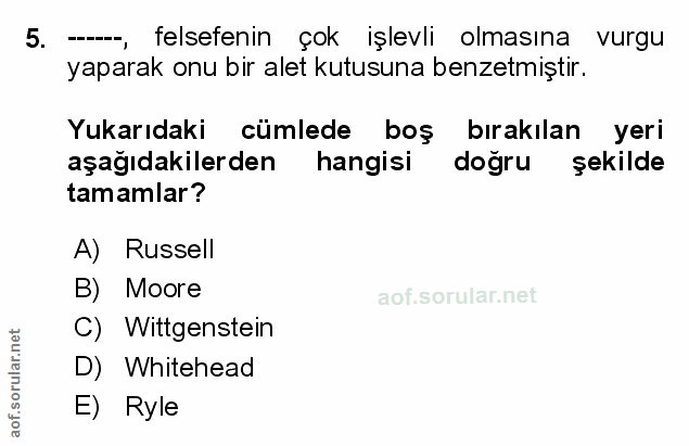Soru 5