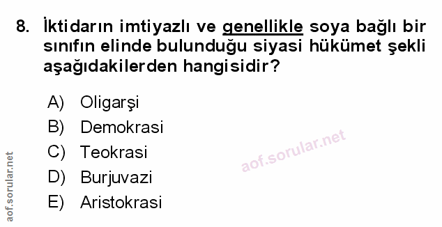 Soru 8