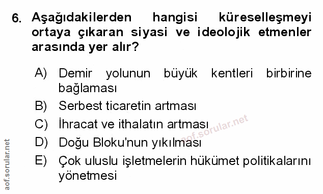 Soru 6