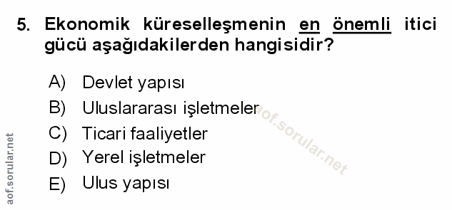 Soru 5