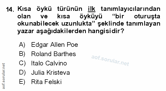 Soru 14