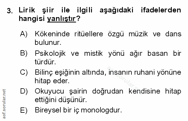 Soru 3