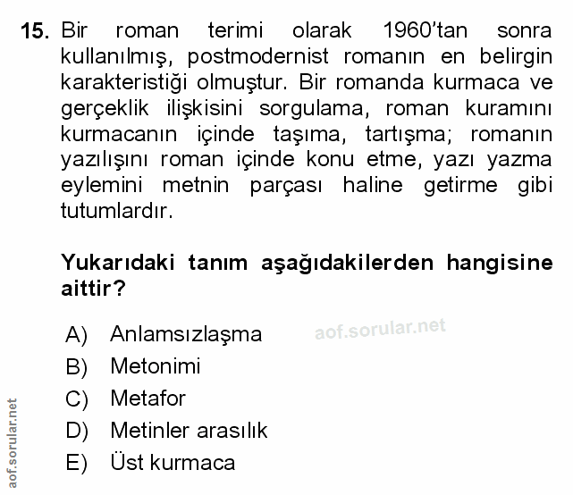 Soru 15