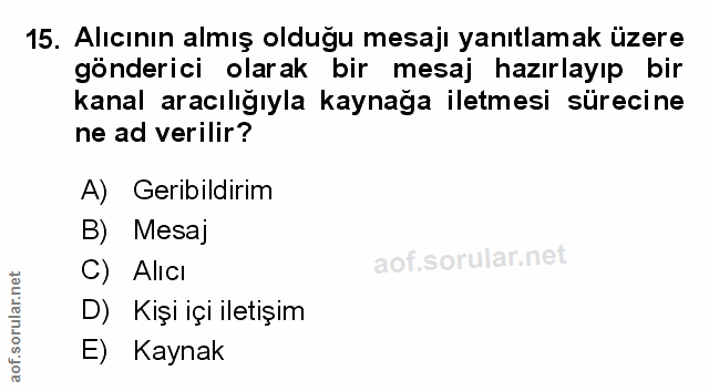 Soru 15