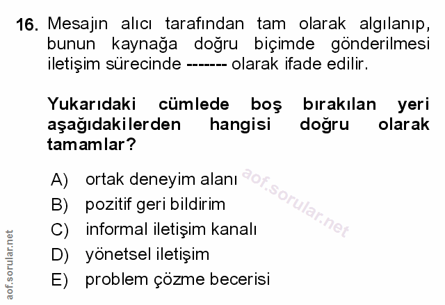 Soru 16