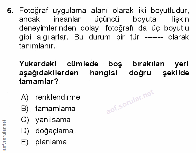 Soru 6