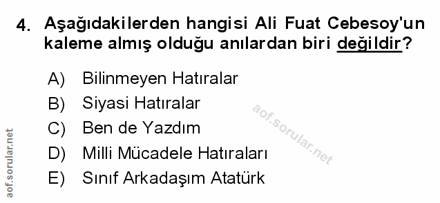 Soru 4
