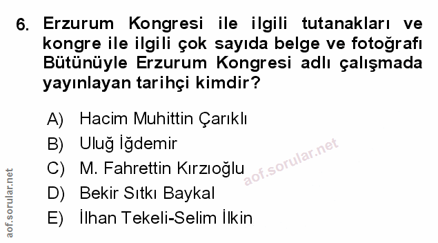 Soru 6