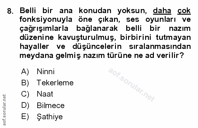 Soru 8