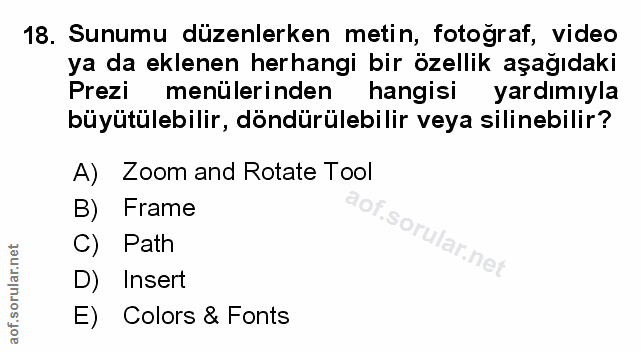Soru 18
