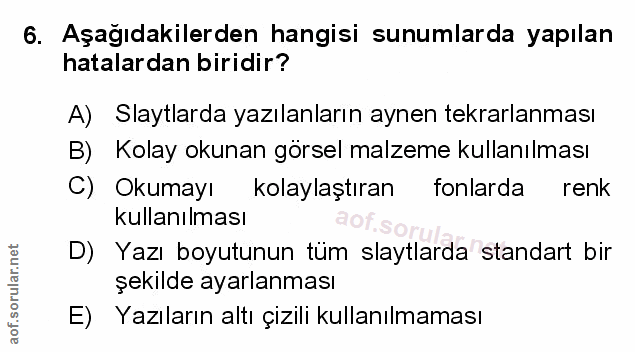Soru 6