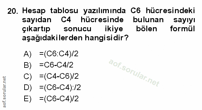 Soru 20