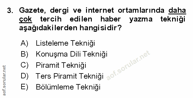 Soru 3