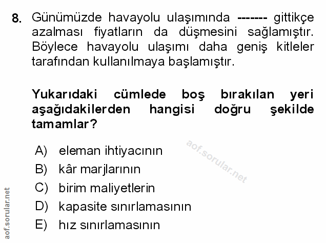 Soru 8