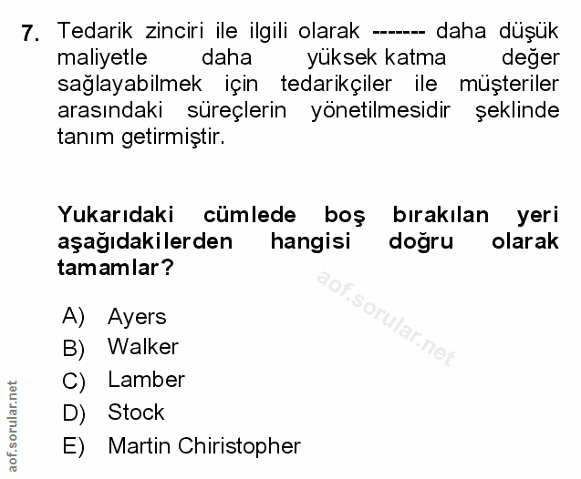 Soru 7