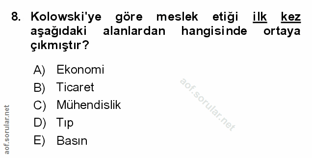 Soru 8