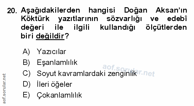 Soru 20