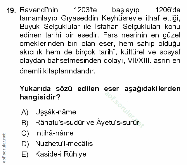 Soru 19