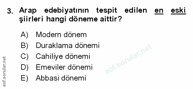 Soru 3