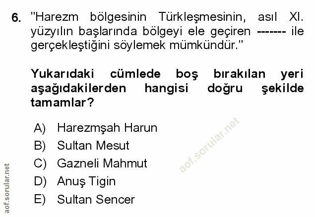 Soru 6