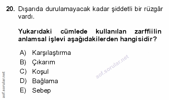 Soru 20
