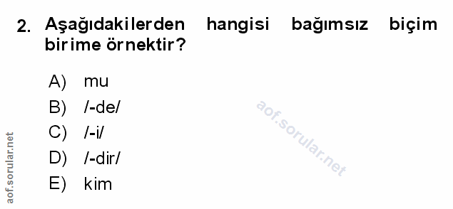 Soru 2