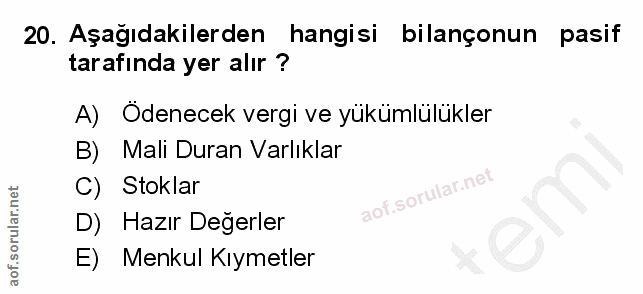 Soru 20