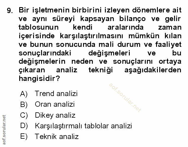 Soru 9