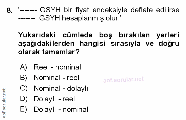 Soru 8