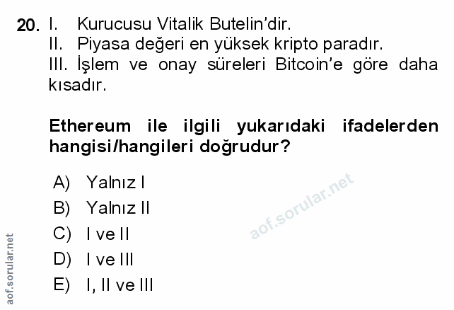 Soru 20