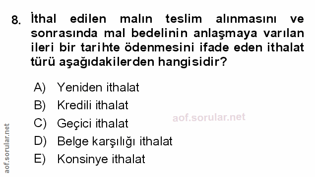 Soru 8