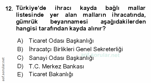 Soru 12