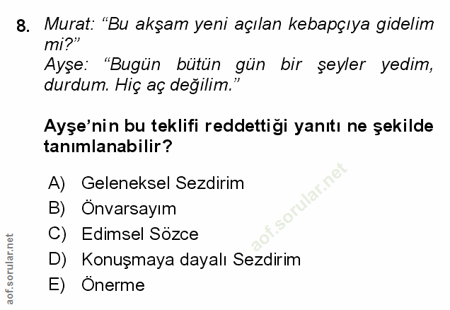 Soru 8