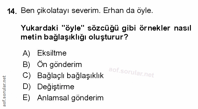 Soru 14