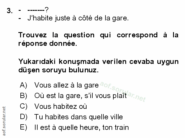 Soru 3