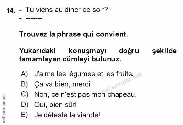Soru 14