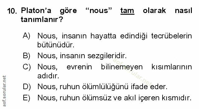 Soru 10