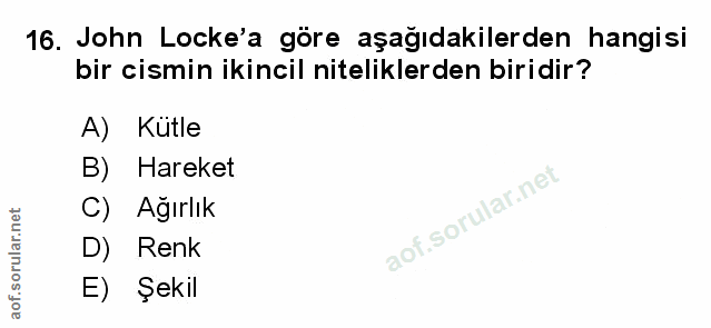 Soru 16