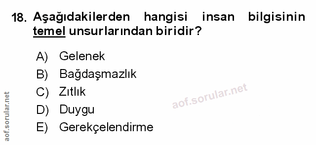 Soru 18
