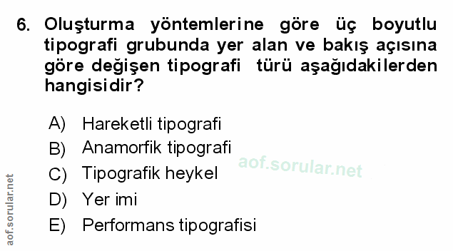 Soru 6