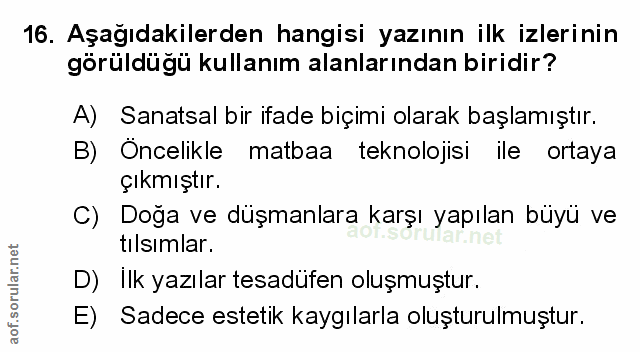 Soru 16