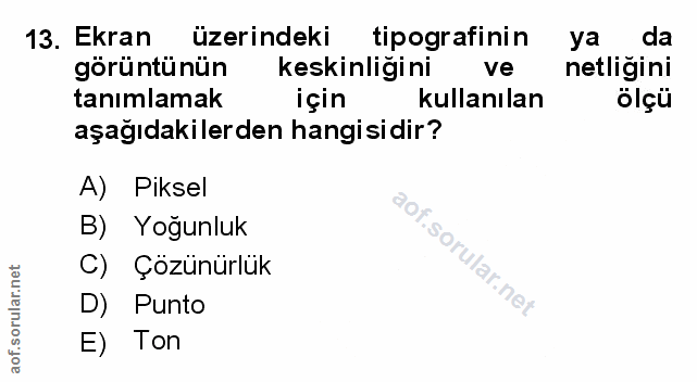 Soru 13