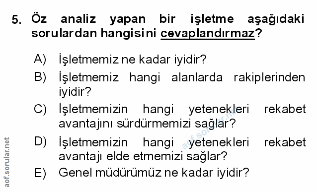 Soru 5