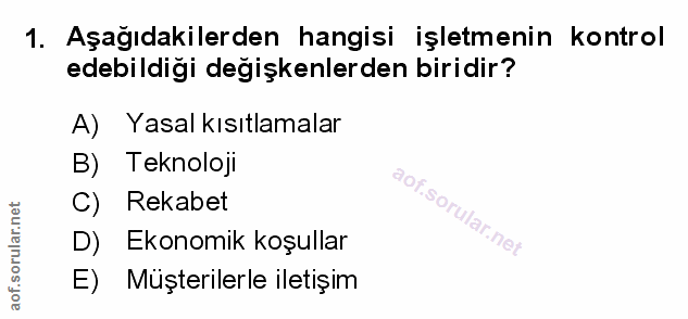 Soru 1