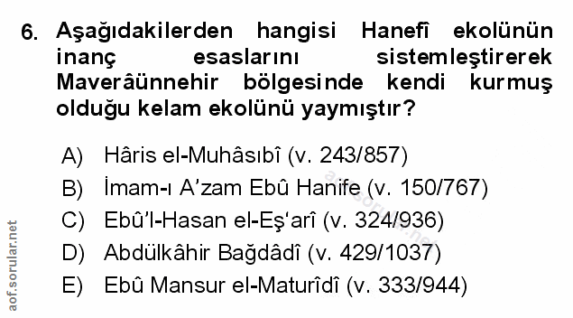 Soru 6
