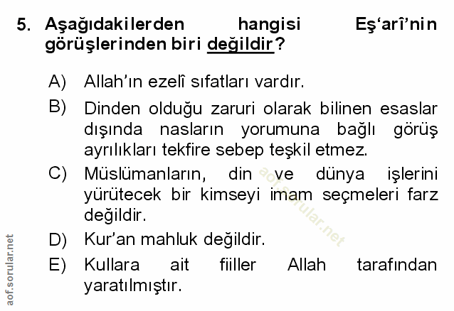 Soru 5