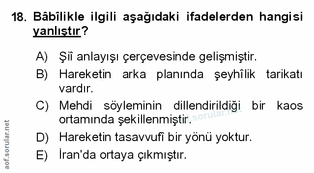 Soru 18