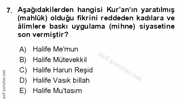 Soru 7