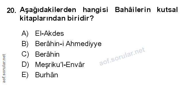 Soru 20